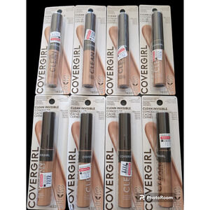 8 #110 CoverGirl classic ivory clean invisible concealer #120
